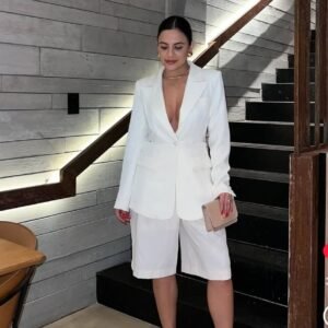 Black Lined Blazer High-Quality